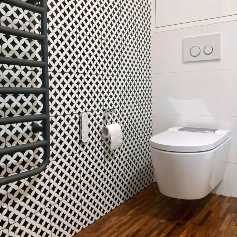 Łazienka z produktami Geberit