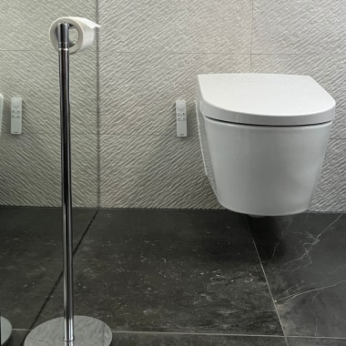 Łazienka z produktami Geberit