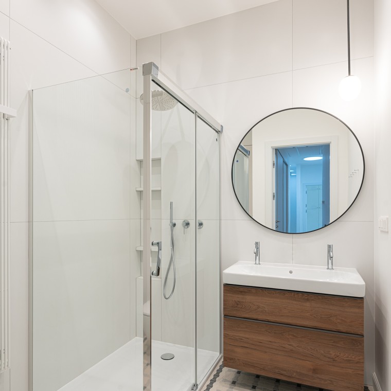 Łazienka z produktami Geberit