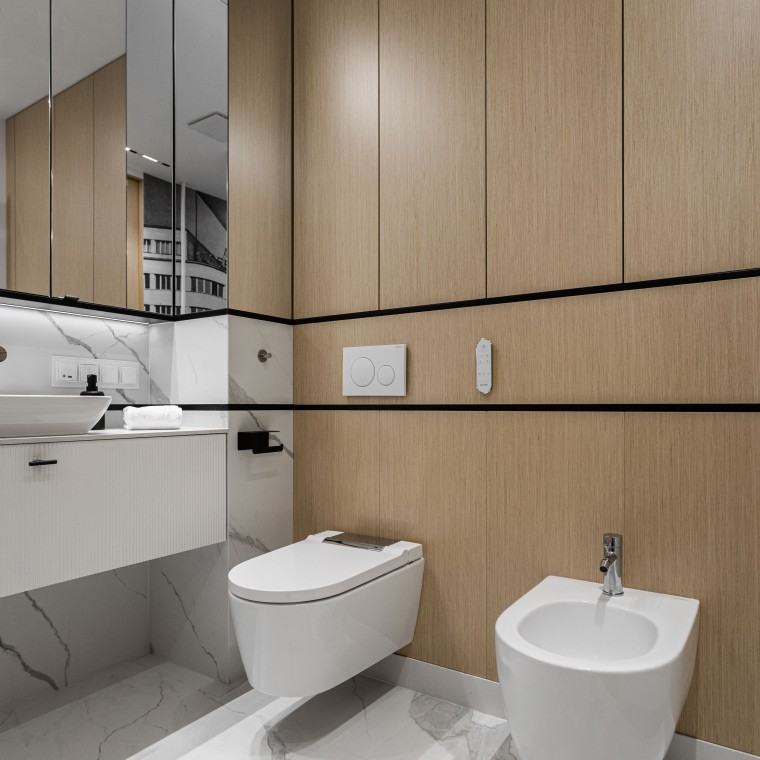 Łazienka z produktami Geberit