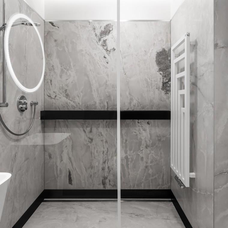 Łazienka z produktami Geberit