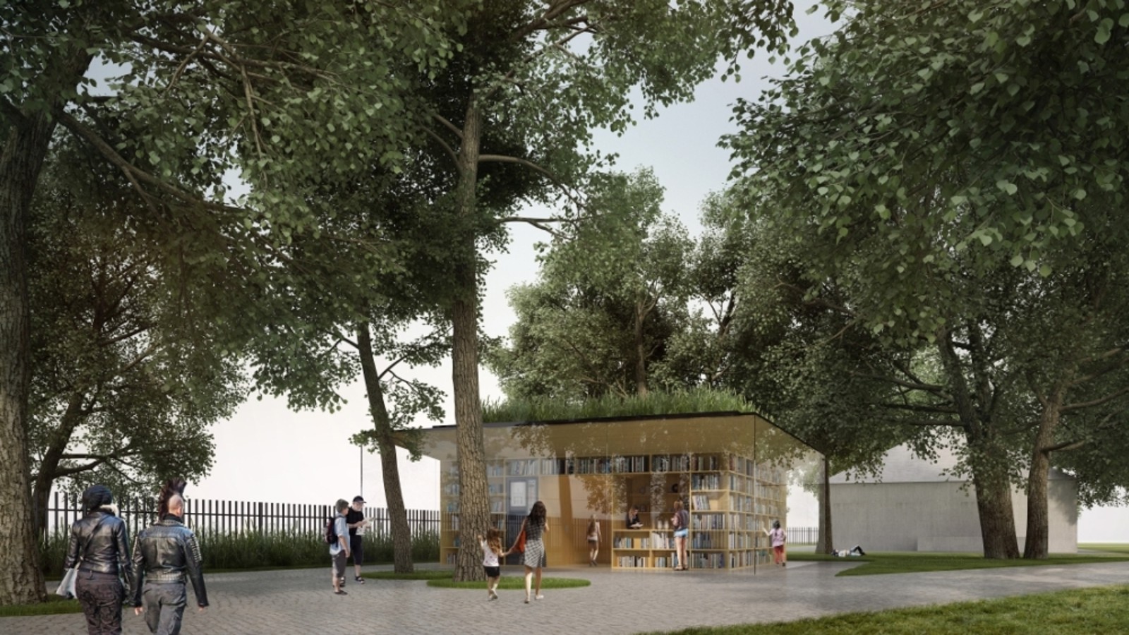 Projekt na konkurs "Projekt Łazienki" w Łazienkach Królewskich w Warszawie Projekt na konkurs "Projekt Łazienki" w Łazienkach Królewskich w Warszawie