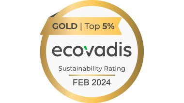 Złoty Medal od EcoVadis za zarządzanie zrównoważonym rozwojem w firmie Geberit (© Geberit)