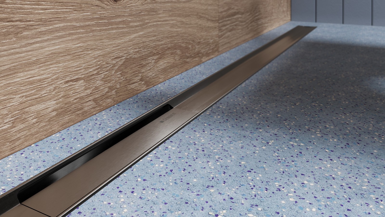 Odpływ Geberit CleanLine w łazience bez barier