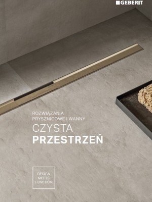 Czysta przestrzeń. Rozwiązania prysznicowe i wanny.