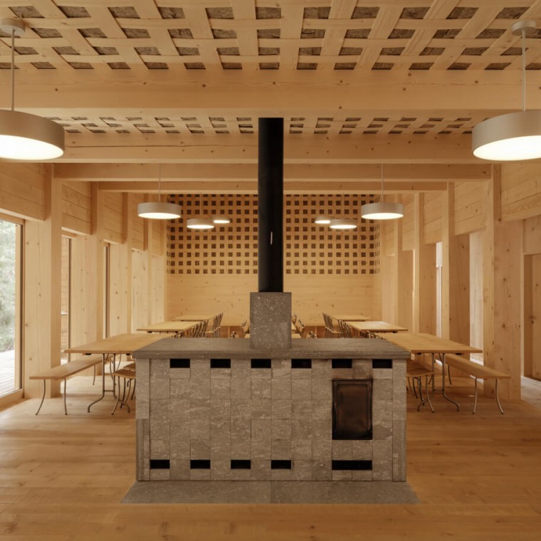 Wnętrze Tegia da vaut (fot. Lucia Degonda)