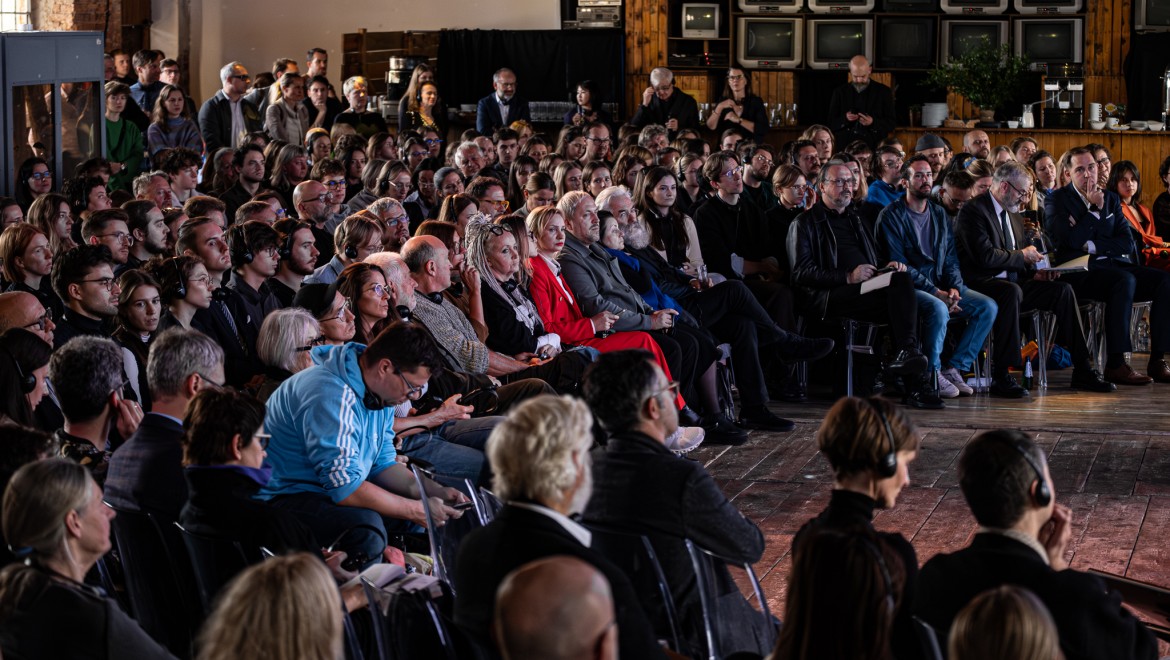 Publiczność podczas wykładu