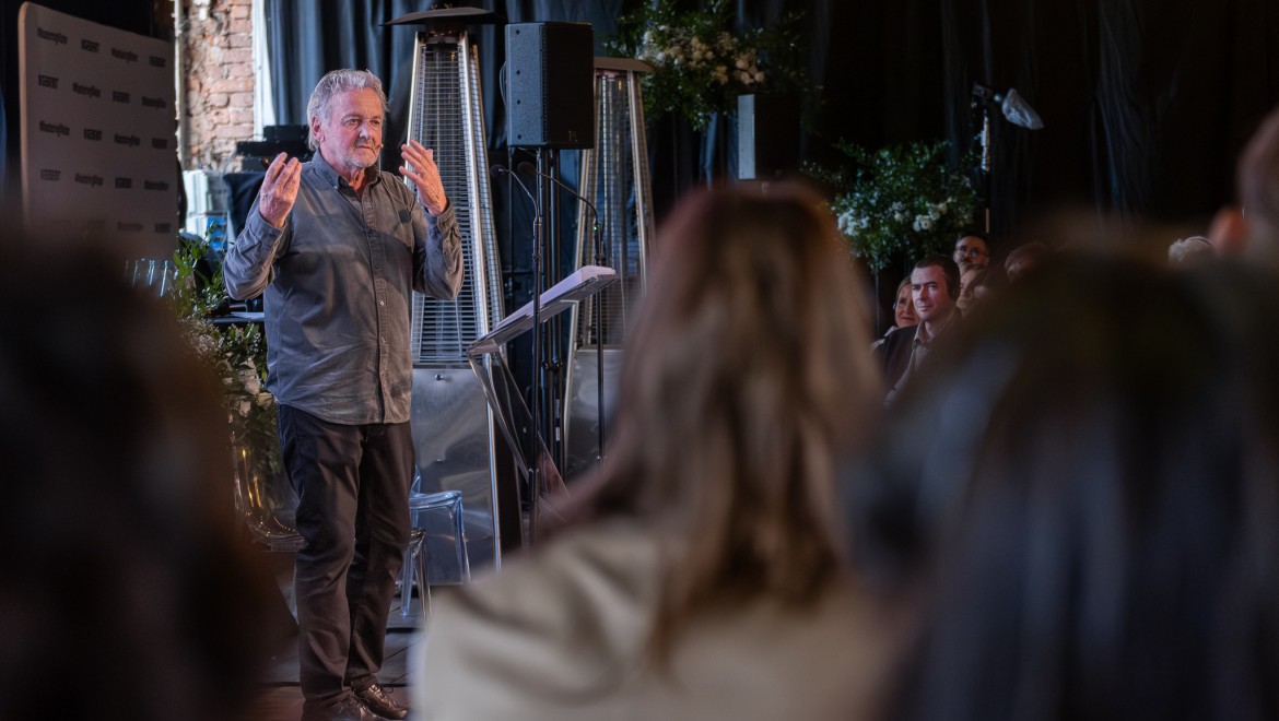 Gion A. Caminada na scenie