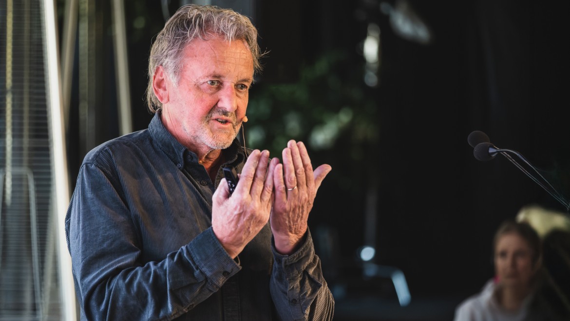 Gion A. Caminada na scenie