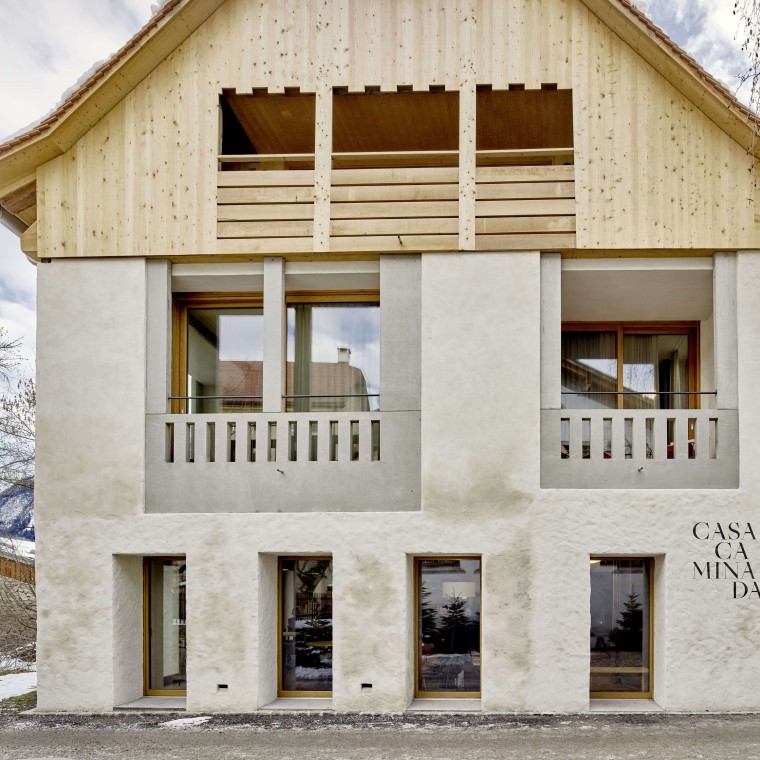 Casa Caminada (fot. Ben Huggler)