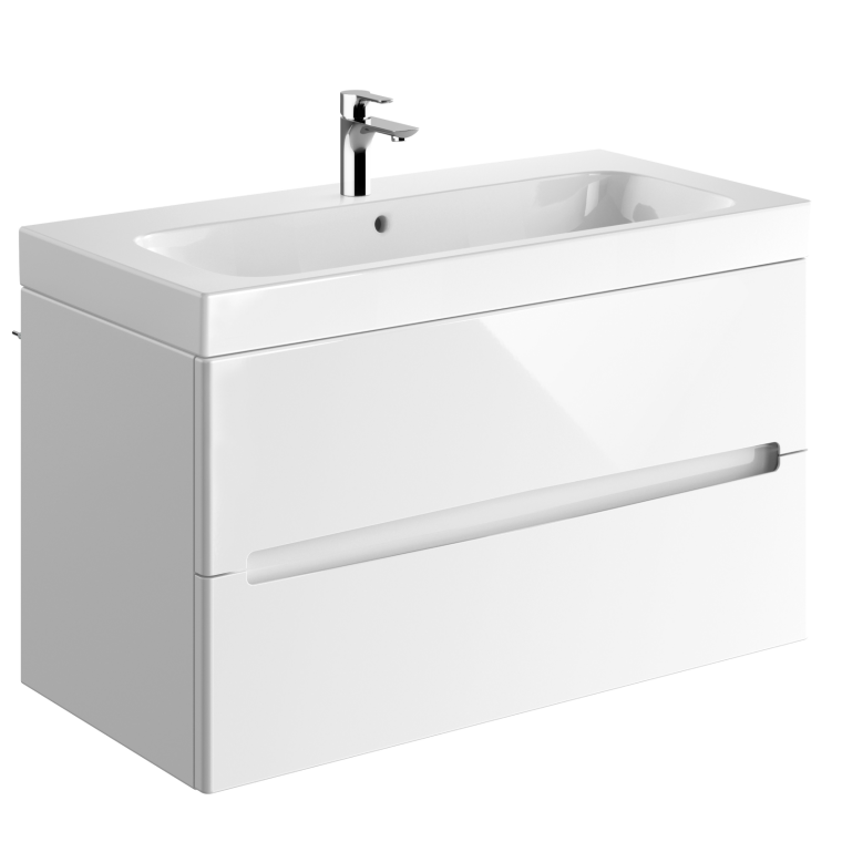 Zestaw Modo z umywalką 100 cm Zestaw Modo z umywalką 100 cm