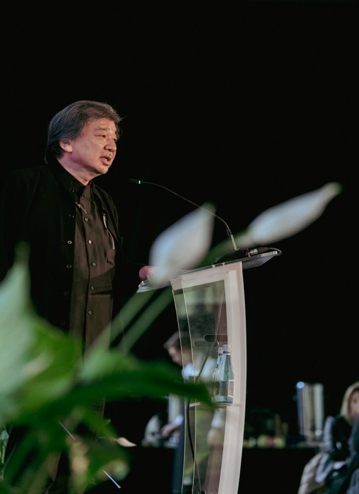 Shigeru Ban w Warszawie na konferencji Geberit