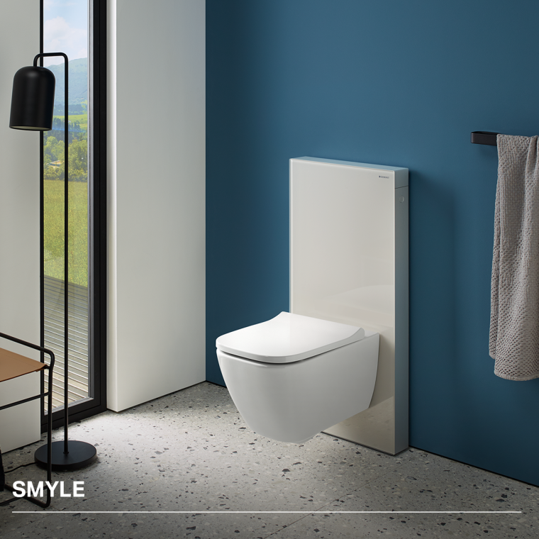 Strefa toalety. Ceramika Geberit - Smyle Strefa toalety. Ceramika Geberit - Smyle