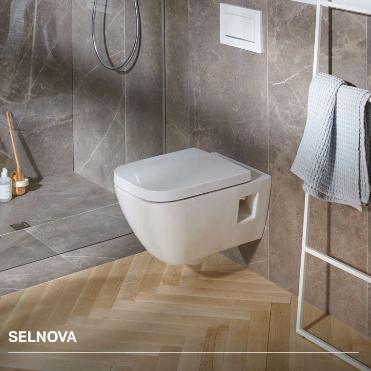 Strefa toalety. Ceramika Geberit - Selnova Strefa toalety. Ceramika Geberit - Selnova