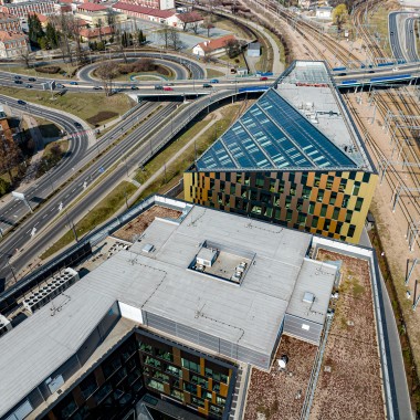 Kompleks biurowy High5ive w Krakowie (© Skanska) Kompleks biurowy High5ive w Krakowie (© Skanska)
