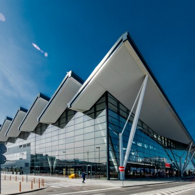 Terminal 2 Portu Lotniczego w Gdańsku (© Geberit)