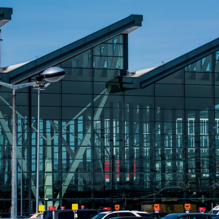 Terminal 2 Portu Lotniczego w Gdańsku (© Geberit)