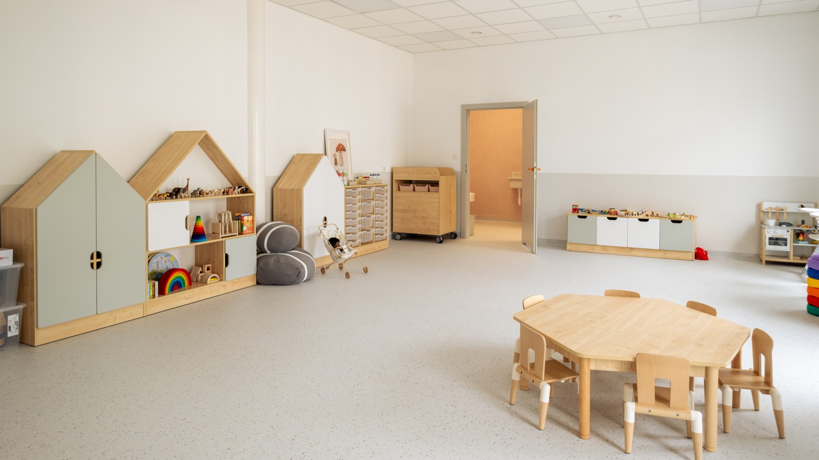 Wnętrze Żłobka Kropka