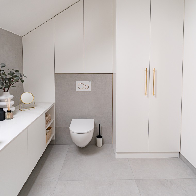 łazienka w stylu glamour