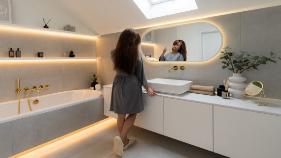 Łazienka w stylu Oly