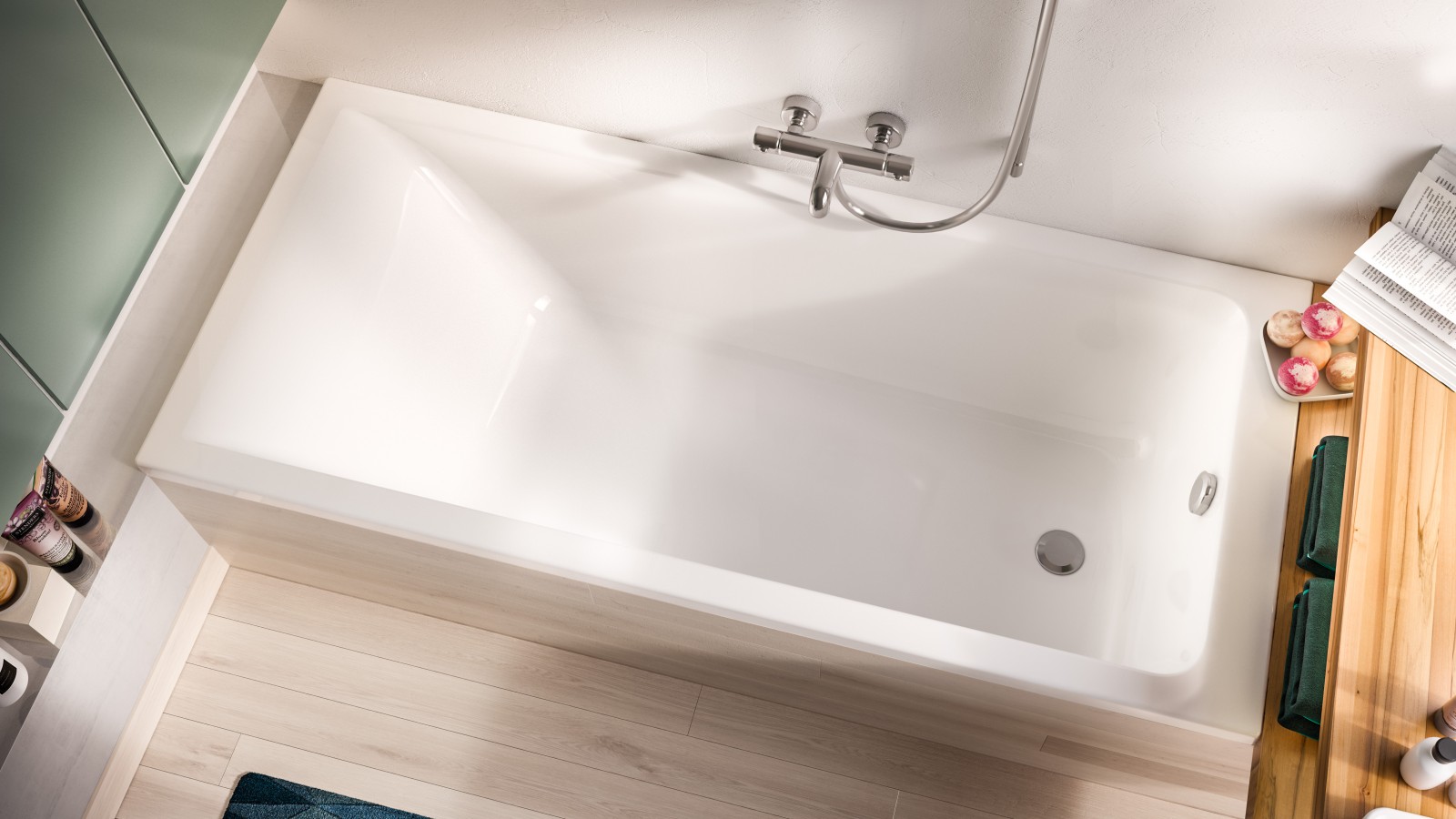 Łazienka z wanną Selnova Square Geberit Łazienka z wanną Selnova Square Geberit