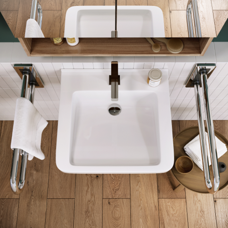 umywalka bez barier serii Geberit Selnova Comfort