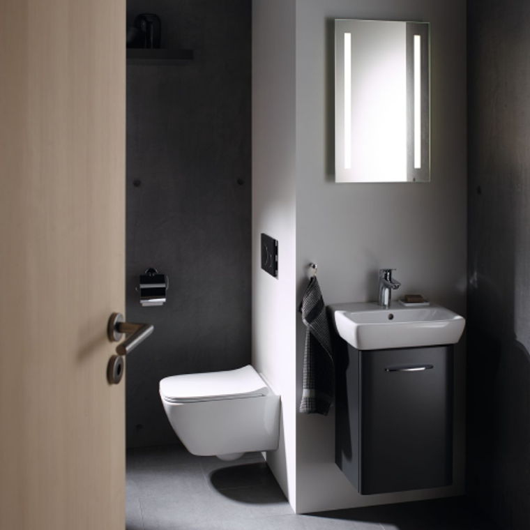 mała łazienka z serią Selnova Compact mała łazienka z serią Selnova Compact
