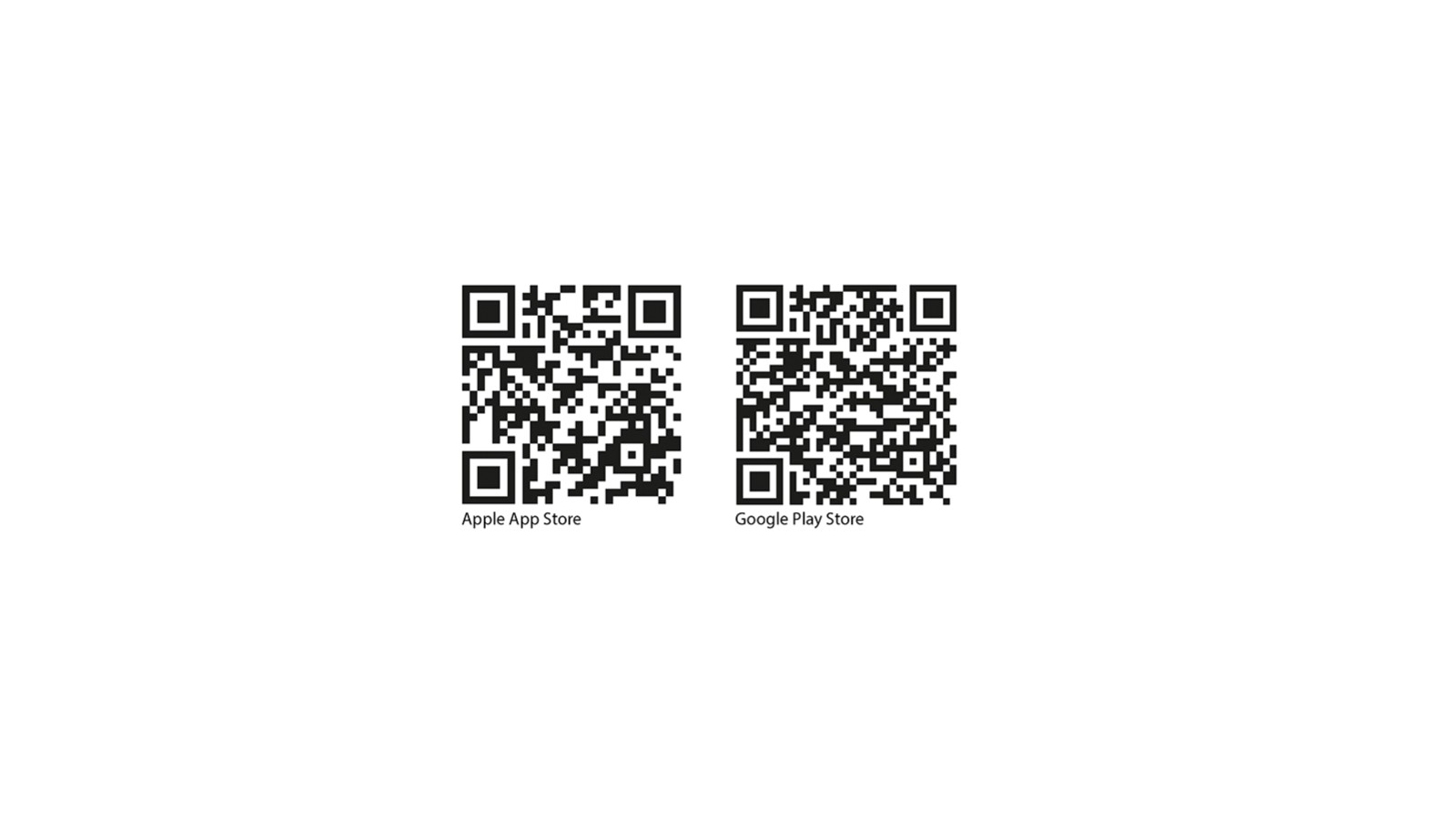 Kod QR dla aplikacji Geberit Home na iOS i aplikacji Geberit Home na Android