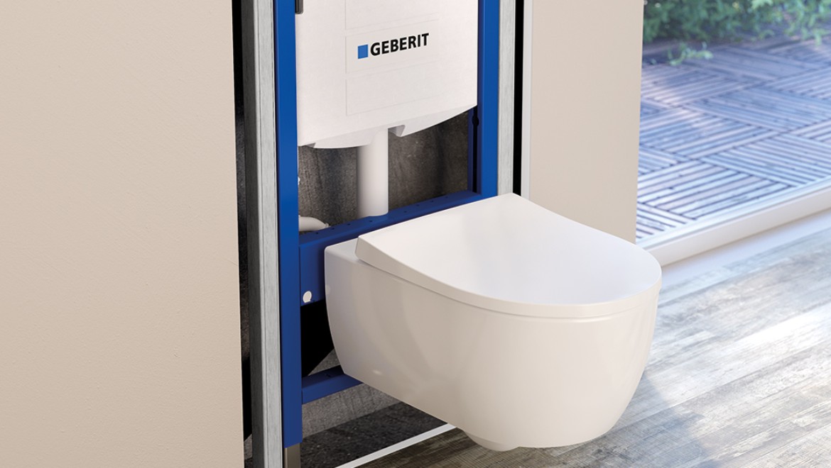 Stelaż podtynkowy Geberit Duofix i miska WC Geberit iCon Stelaż podtynkowy Geberit Duofix i miska WC Geberit iCon