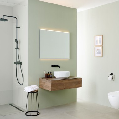Prostokątne lustro łazienkowe Option Plus Square (© Geberit) Prostokątne lustro łazienkowe Option Plus Square (© Geberit)