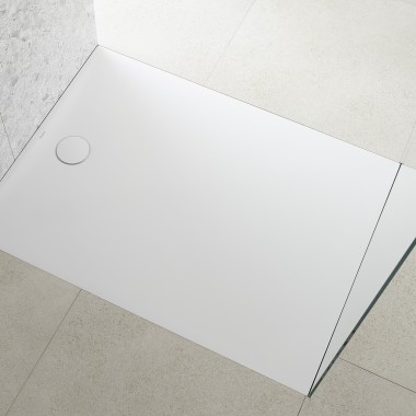 Prysznic walk-in z brodzikiem Geberit Olona Prysznic walk-in z brodzikiem Geberit Olona