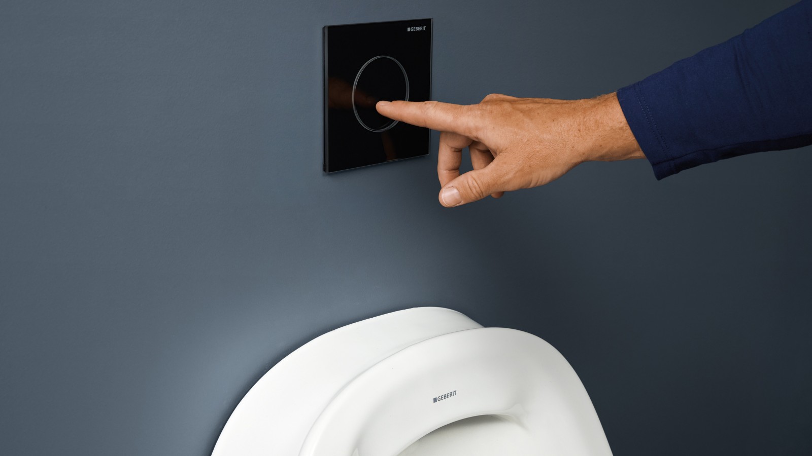 Sterowanie pisuarowe typ 40 w kolorze czarnym