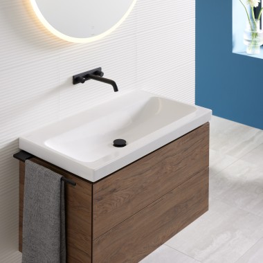 Seria Mix & Match - Umywalka Geberit iCon z szafką pod umywalkę Geberit ONE