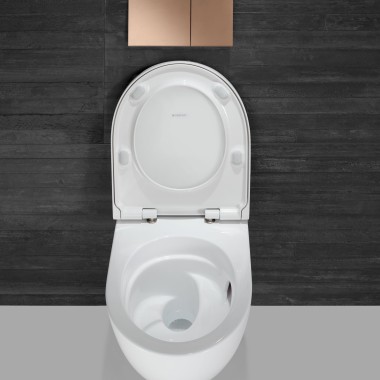 Otwarte WC Acanto z technologią spłukiwania TurboFlush