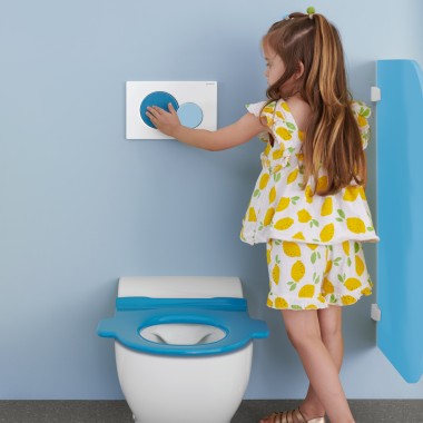 Stojąca miska WC Geberit Bambini dla dzieci Stojąca miska WC Geberit Bambini dla dzieci