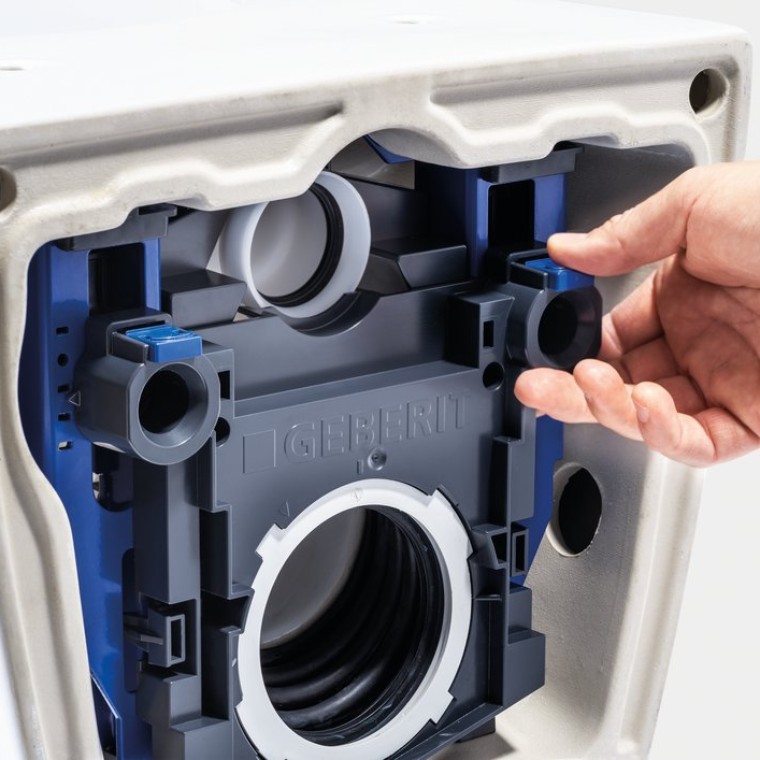 Geberit ONE WC ze zintegrowaną możliwością regulacji wysokości Geberit ONE WC ze zintegrowaną możliwością regulacji wysokości