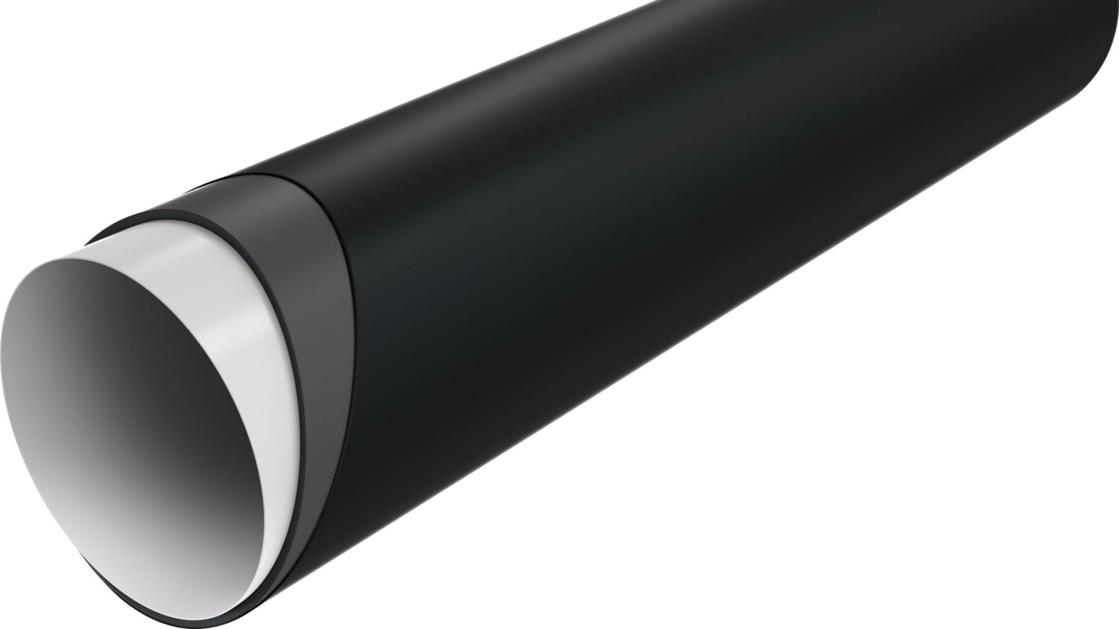 Przekrój rury Silent-PP z warstwami