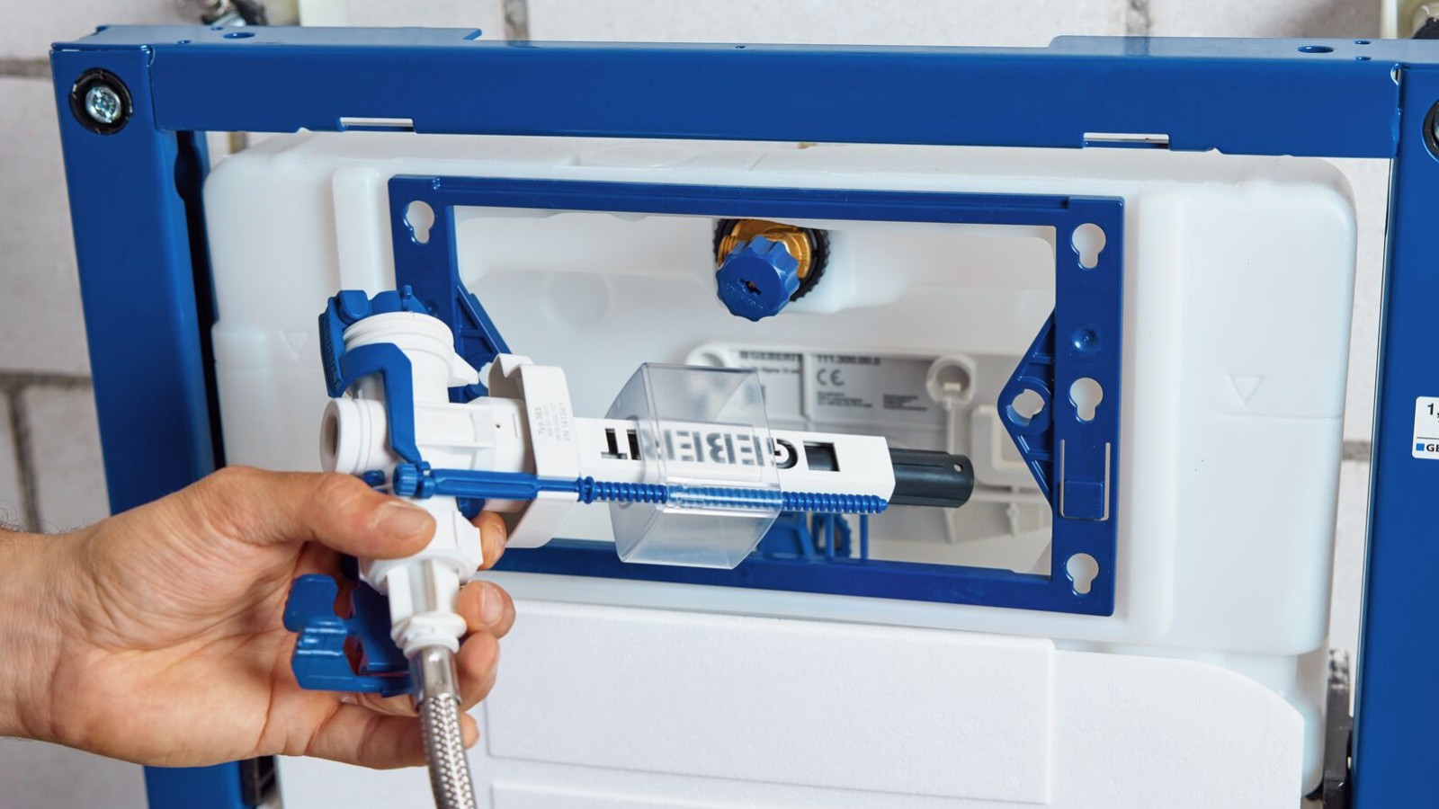 Zawór napełniający Geberit typ 383 Zawór napełniający Geberit typ 383