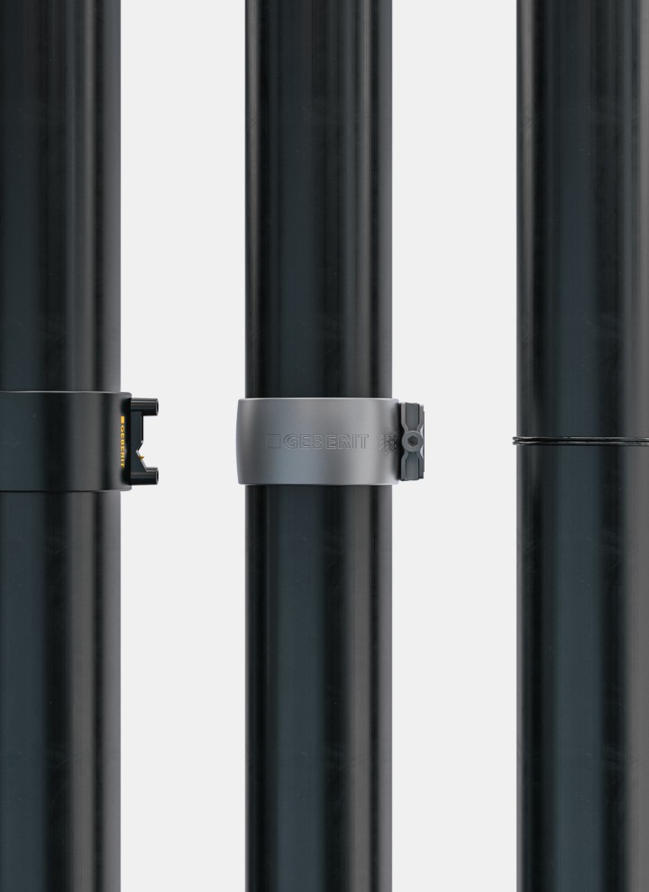 Geberit Silent-db20 można zainstalować przy użyciu różnych technologii połączeń