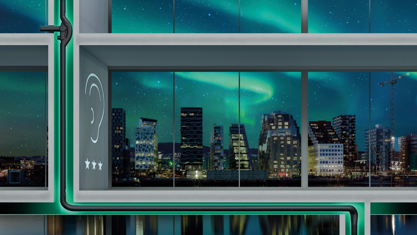 Geberit Silent-db20 SuperTube do budynków wysokościowych o dużej przepustowości ścieków i wysokich wymaganiach dotyczących ochrony akustycznej Geberit Silent-db20 SuperTube do budynków wysokościowych o dużej przepustowości ścieków i wysokich wymaganiach dotyczących ochrony akustycznej