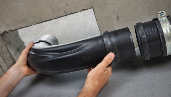 Bezspadkowa rura odprowadzająca Geberit Silent-Pro SuperTube