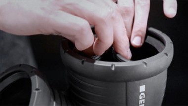 Geberit Silent-Pro: łatwy demontaż i montaż uszczelki EPDM Geberit Silent-Pro: łatwy demontaż i montaż uszczelki EPDM