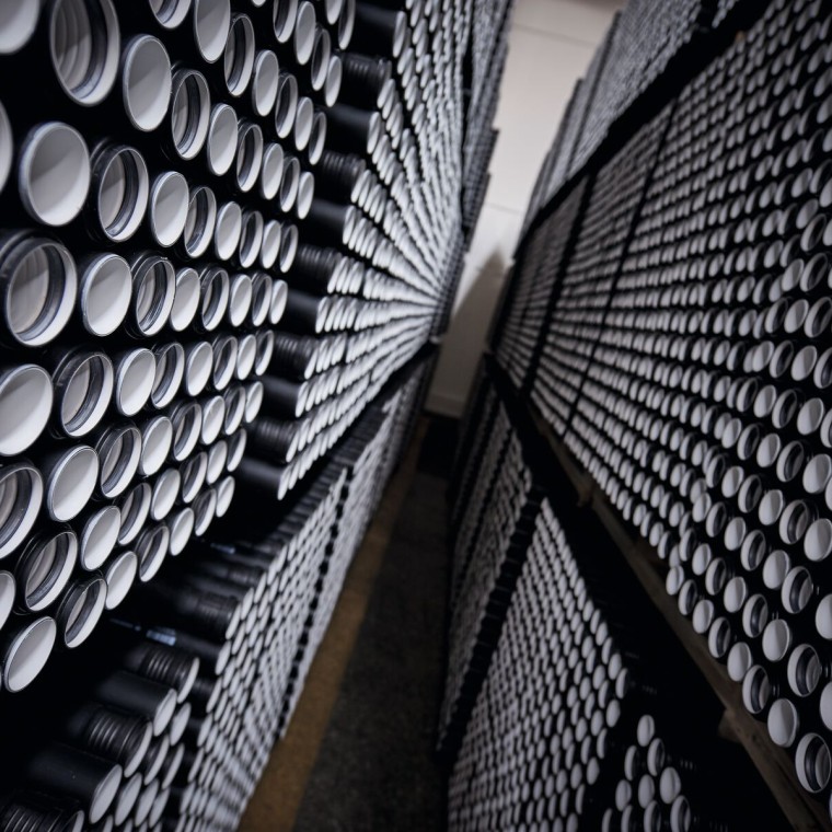 Ułożone rury Silent-Pro Ułożone rury Silent-Pro