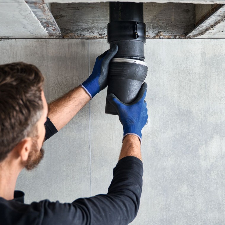 Montaż kształtki Geberit Silent-db20 Offset Montaż kształtki Geberit Silent-db20 Offset