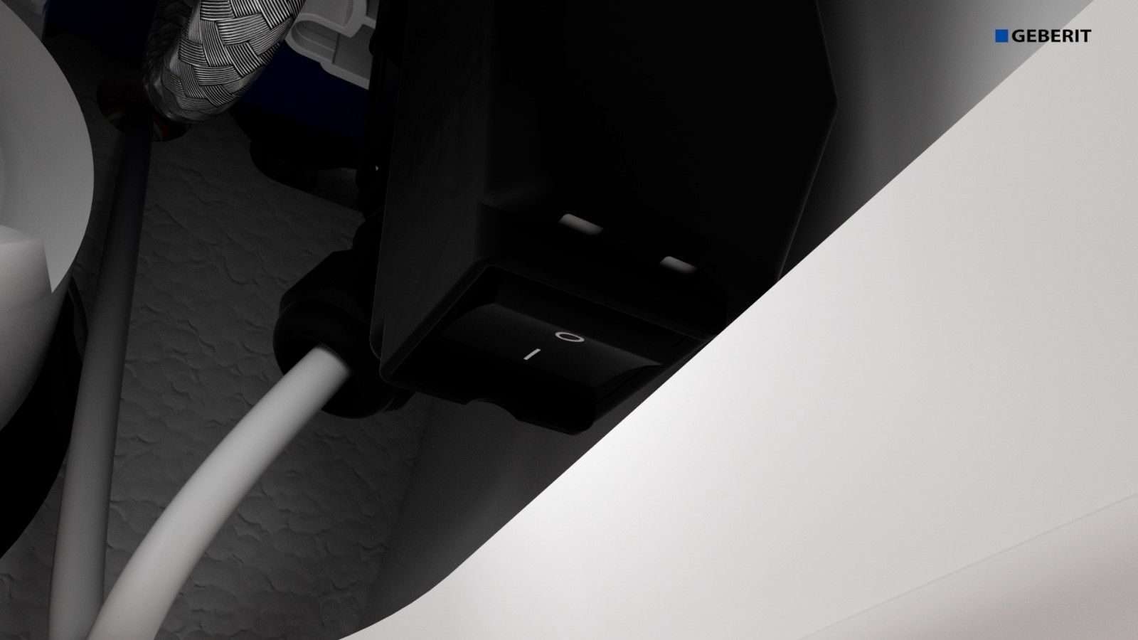 Konfiguracja toalety Geberit AquaClean Alba Konfiguracja toalety Geberit AquaClean Alba