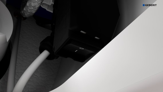 Konfiguracja toalety Geberit AquaClean Alba Konfiguracja toalety Geberit AquaClean Alba