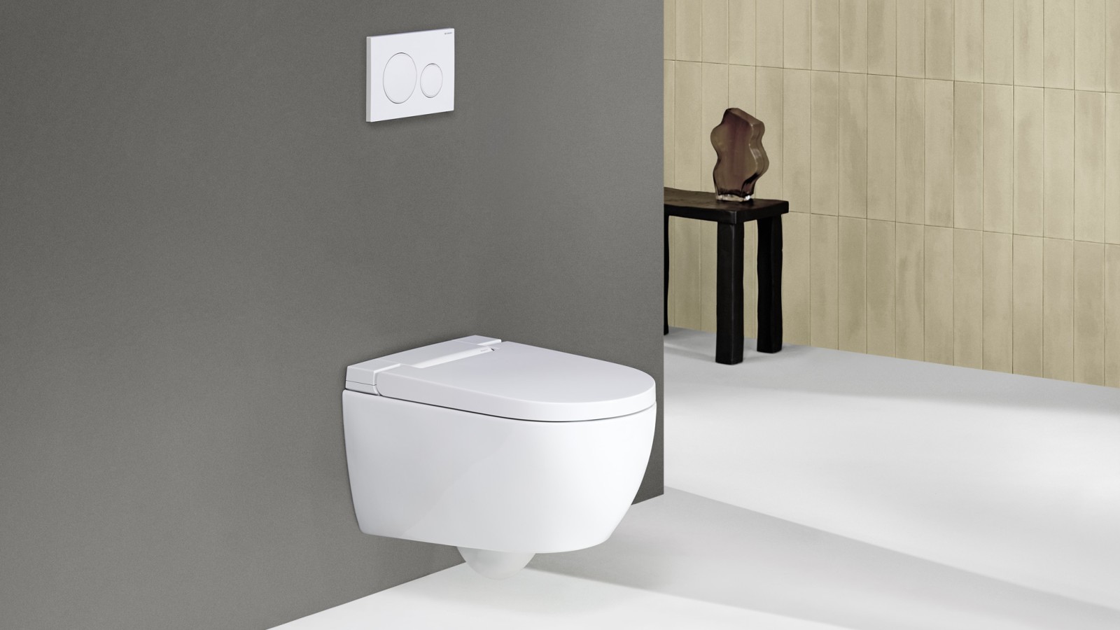 Geberit AquaClean Alba z pilotem zdalnego sterowania Sigma20