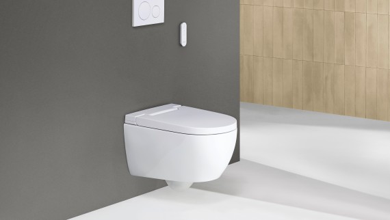 Geberit AquaClean Alba z pilotem zdalnego sterowania Sigma20