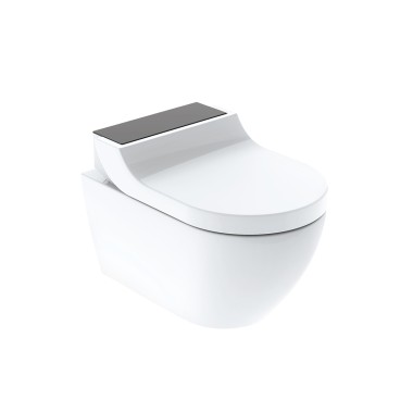 Urządzenie WC z funkcją higieny intymnej Geberit AquaClean Tuma w kolorze czarnym Urządzenie WC z funkcją higieny intymnej Geberit AquaClean Tuma w kolorze czarnym