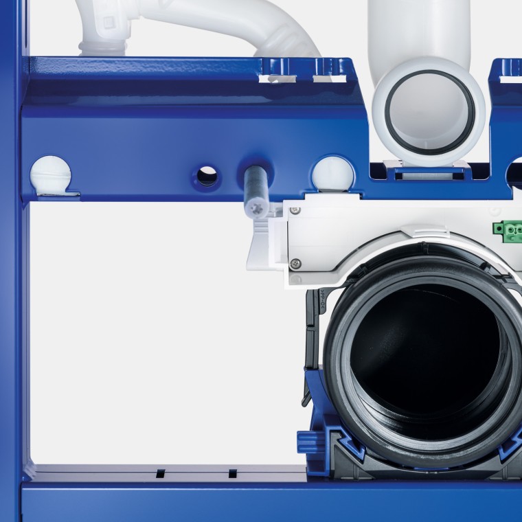 Ruchoma obejma na rurę odpływową